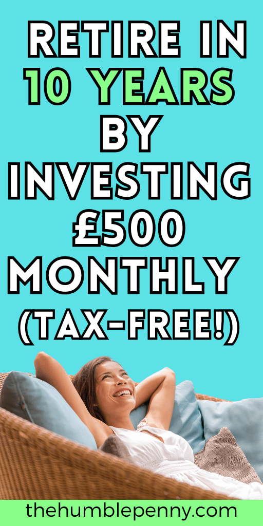 No Savings at 40+? RETIRE in 10 Years INVESTING £500 Monthly (Tax-Free!)